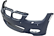 Front Primed Bumper Cover, Coupe/Convertible, (3.0L Engine), For Models With Park Distance Control and M Package, With Fog Light Holes