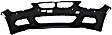 Front Primed Bumper Cover, Coupe/Convertible, (3.0L Engine), For Models With Park Distance Control and M Package, With Fog Light Holes