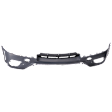 Front, Upper Primed Bumper Cover, For Models Without M Package, Except M Model, CAPA Certified
