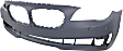 Front Primed Bumper Cover, For Models Without M Package, With Park Distance Control, With Side View Cam, With Fog Light Holes