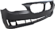 Front Primed Bumper Cover, For Models Without M Package, Without Park Distance Control, CAPA Certified