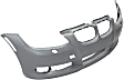 Front Primed Bumper Cover, 3.0L Engine, Coupe/Convertible, With Fog Light Holes, For Models Without Parking Distance Control and M Package