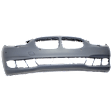 Front Primed Bumper Cover, GT Model, Without M Package, Without Side View Cam, With Fog Light Holes, CAPA CERTIFIED