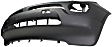 Front Primed Bumper Cover, 3.0/4.4L Engine, Without Headlight Washer and Park Sensor Holes