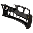 Front Primed Bumper Cover, Base Model, Sedan, For Models Without M Package, With Park Distance Control, Without Side View Cam, CAPA CERTIFIED