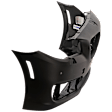 Front Primed Bumper Cover, Base Model, Sedan, For Models Without M Package, With Park Distance Control, Without Side View Cam, CAPA CERTIFIED