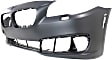 Front Primed Bumper Cover, Base Model, Sedan, For Models Without M Package, With Fog Light Holes, Without Parking Aid Sensor Holes, CAPA Certified