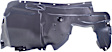 Front, Passenger Side, Rear Section Fender Liner