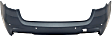 Rear Primed Bumper Cover, Base Model, Wagon, For Models With M Package, With Park Distance Control