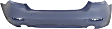 Rear Primed Bumper Cover, Sedan, For Models Without M Package, Without Park Distance Control