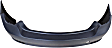 Rear Primed Bumper Cover, ActiveHybrid Model, For Models Without M Package, Without Park Distance Control