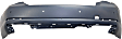 Rear Primed Bumper Cover, For Models Without M Package, Without Park Distance Control