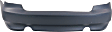 Rear Primed Bumper Cover, Base Model, Coupe/Convertible, For Models Without M Package, Without Park Distance Control