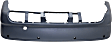 Rear Primed Bumper Cover, Coupe/Convertible, For Models With Sport Package, Except M3 Model, With Park Distance Control Sensor Holes