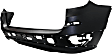 Rear Primed Bumper Cover, For Models Without M Package, CAPA Certified