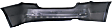 Rear Primed Bumper Cover, Without M Sport Line, Luxury/Modern/Sport Line Models, Without Park Distance Control