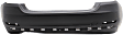 Rear Primed Bumper Cover, Without M Sport Line, Luxury/Modern/Sport Line Models, Without Park Distance Control, CAPA Certified