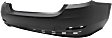 Rear Primed Bumper Cover, Without M Sport Line, Luxury/Modern/Sport Line Models, Without Park Distance Control, CAPA Certified