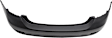 Rear Primed Bumper Cover, Without M Sport Line, Luxury/Modern/Sport Line Models, Without Park Distance Control, CAPA Certified