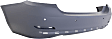 Rear Primed Bumper Cover, Without M Sport Line, Luxury/Modern/Sport Line Models, With Park Distance Control