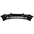 Front Primed Bumper Cover, Base Model, For Models With Headlight Washer, Without AMG Sport Package and Parktronic System