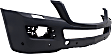 Front Primed Bumper Cover, For Models With Parktronic System and Headlight Washers, Without Active Curve Lighting