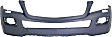 2012 Mercedes Benz GL450 - Front Primed Bumper Cover, For Models With Curve Lighting