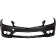 2008 Mercedes Benz C230 - Front Primed Bumper Cover, For Models With AMG Styling Package, Without Daytime Running Lights