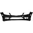 2008 Mercedes Benz C230 - Front Primed Bumper Cover, For Models With AMG Styling Package, Without Daytime Running Lights