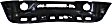 Front Primed Bumper Cover, For Models With Headlight Cleaning System, Round Fog Lamps and M-Class Styling Package, Without Parktronic System