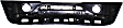 Front Primed Bumper Cover, For Models with Sport Package (Round Fog Lights)