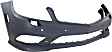 Front Primed Bumper Cover, With Daytime Running Light, Park Sensor and Headlight Washer Holes, For Models With AMG Styling Package, Except C63