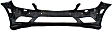 Front Primed Bumper Cover, With Daytime Running Light, Park Sensor and Headlight Washer Holes, For Models With AMG Styling Package, Except C63