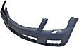 Front Primed Bumper Cover, 6 Cyl., 3.5L Engine, With Parking Aid Sensor Holes, With Headlight Washer Holes, For Models Without AMG Styling Package