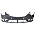Front Primed Bumper Cover, With Parking Aid Sensor Holes, Without Headlight Washer Holes, For Models With AMG Styling Package