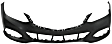 Front Primed Bumper Cover, Sedan/Wagon, For Models Without Parking Aid Sensor Holes, Insert and AMG Styling Package, Except E63 Model