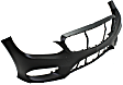 Front Primed Bumper Cover, Sedan/Wagon, Without Parking Aid Sensor Holes, For Models With AMG Styling Package