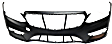 Front Primed Bumper Cover, Sedan/Wagon, Without Parking Aid Sensor Holes, For Models With AMG Styling Package, CAPA CERTIFIED
