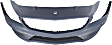 Front Primed Bumper Cover, 4 Cyl., 2.0L Engine, For Models With Parking Aid Sensor Holes and AMG Styling Package