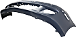 Front Primed Bumper Cover, For Models Without Sport Package