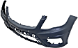 Front Primed Bumper Cover, With Park Sensor and Headlight Washer Holes, For Models With AMG Styling Package