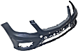 Front Primed Bumper Cover, With Park Sensor and Headlight Washer Holes, For Models With AMG Styling Package