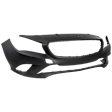 Front Primed Bumper Cover, 4 Cyl., 2.0L Engine, For Models Without Parking Aid Sensor Holes and AMG Styling Package, CAPA Certified