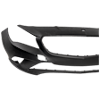 Front Primed Bumper Cover, 4 Cyl., 2.0L Engine, For Models Without Parking Aid Sensor Holes and AMG Styling Package, CAPA Certified