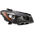 2014-2019 Mercedes Benz CLA250 - Passenger Side Headlight, with Bulb, Halogen, Clear Lens, 4 Cyl., 2.0L Engine