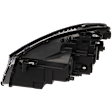 2014-2019 Mercedes Benz CLA250 - Passenger Side Headlight, with Bulb, Halogen, Clear Lens, 4 Cyl., 2.0L Engine