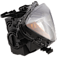 2014-2019 Mercedes Benz CLA250 - Passenger Side Headlight, with Bulb, Halogen, Clear Lens, 4 Cyl., 2.0L Engine