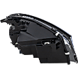 Driver Side Headlight, with Bulb, Halogen, Clear Lens, 4 Cyl., 2.0L Engine