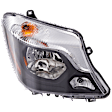 2017 Mercedes Benz Sprinter 3500 - Passenger Side Halogen Headlight, With bulb(s), OE Comparable Finish, CAPA Certified
