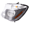 Driver Side Headlight, with Bulb, Halogen, Clear Lens, Base Model